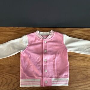 Joe Fresh Pink and White Striped Baby Top